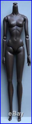 12/" Nu Face 3.0 White Skin Tone Articulated Body with Removable Hands~NIP