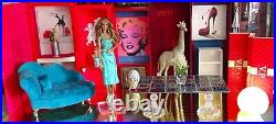 12 Doll Diorama-Galery for Poppy Parker, Barbie, Fashion Royalty, Action Figures