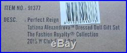 12 FRPerfect Reign Tatyana A. Dressed DollLE 700NRFBNIBRare