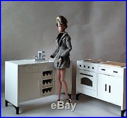 16 Scale Furniture for Fashion Dolls Action Figures 4250 3 pc. Kitchen Set