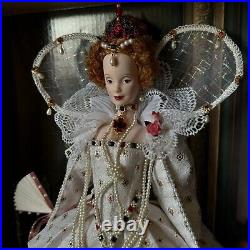 2009 Barbie Queen Elizabeth I Royalty Series Gold Label Series By Mattel