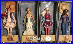 2018 IFDC Convention All 4 Poppy Parker Dolls Complete Set NRFB LE 500