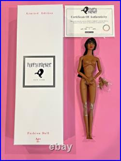 2022 Integrity Toys W CLUB Poppy Parker ULTRA VIOLET nude doll x hands stand COA