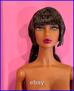 2022 Integrity Toys W CLUB Poppy Parker ULTRA VIOLET nude doll x hands stand COA