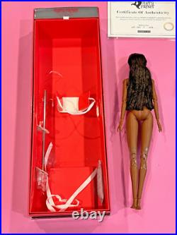 2022 Integrity Toys W CLUB Poppy Parker ULTRA VIOLET nude doll x hands stand COA