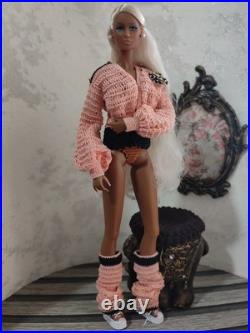 6-piece doll clothing set Handmade Fashion Royalty