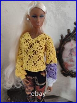 6-piece doll clothing set Handmade Fashion Royalty