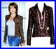 6K-Chanel-Vintage-2002-Lisa-Brown-Sequin-Jacket-38-40-42-6-8-10-Coat-Top-Y2K-S-M-01-aj