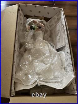 Ashton Drake Princess Catherine Royal Elegance Bride Porcelain Doll Box CoA