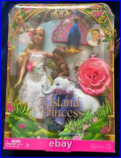 Barbie Island Princess Rosella White Dress 2007 NIB #L8525