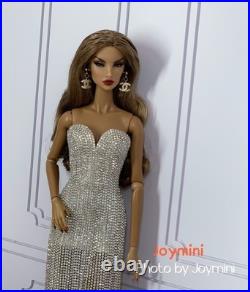 Doll Dress Jewelry For Fashion Royalty Poppy Parker Nuface Muses Doll Outfit 1/6