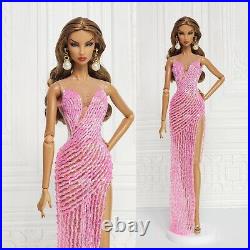 Evening Gown Dress Fashion Royalty Doll Poppy Parker Nuface Barbie Silkstone 119