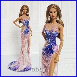Evening Gown Mermaid Dress Fashion Royalty Fr2 Nuface Silkstone Barbie Doll D058