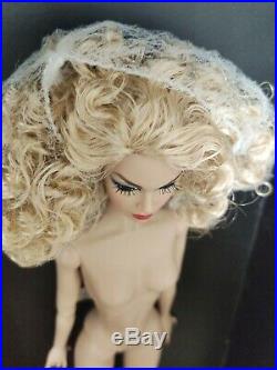 Fashion 2014 Angel In Blue Poppy Parker LE300 Nude Doll FR Royalty Perfect