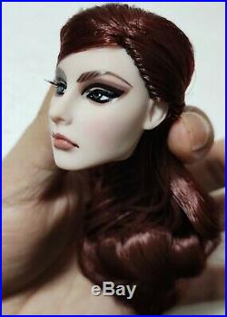Fashion OOAK Optic Verve Agnes Reroot Doll Head FR Royalty Perfect