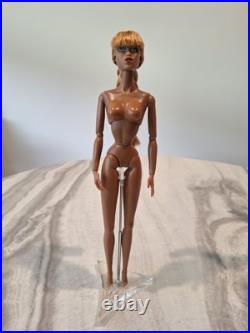 Fashion Royalty Doll Collection! Adele Makeda Nude Doll Only! Excellent