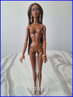 Fashion Royalty Doll Collection! Adele Makeda Nude Doll Only! The Pink Glamour