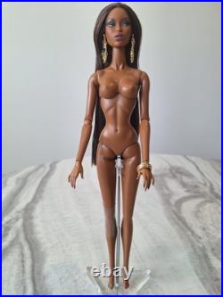 Fashion Royalty Doll Collection! Adele Makeda Nude Doll Only! The Pink Glamour