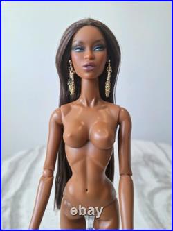 Fashion Royalty Doll Collection! Adele Makeda Nude Doll Only! The Pink Glamour
