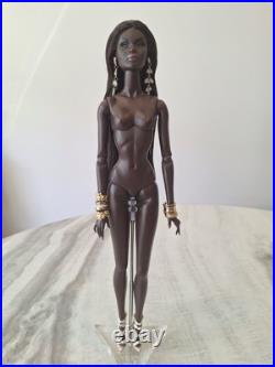Fashion Royalty Doll Collection! Nadja Rhymes! Like No Other! Nude Doll