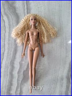Fashion Royalty Doll Collection! Print It Pink! Nadja Rhymes Nude Doll