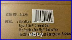 Fashion Royalty Fashion Fairytale Convention Malefique Elyse Jolie Doll NRFB