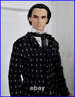 Fashion Royalty Homme Declan Doll With Color Infusion Style Lab Outfit