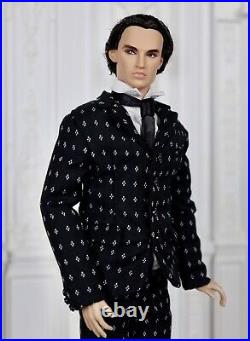 Fashion Royalty Homme Declan Doll With Color Infusion Style Lab Outfit