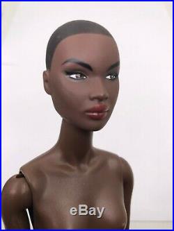 Fashion Royalty Nadja R Dark A Skin Tone NF3.0 Nude Doll Integrity Toys