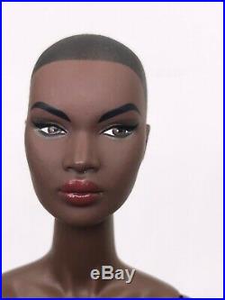 Fashion Royalty Nadja R Dark A Skin Tone NF3.0 Nude Doll Integrity Toys