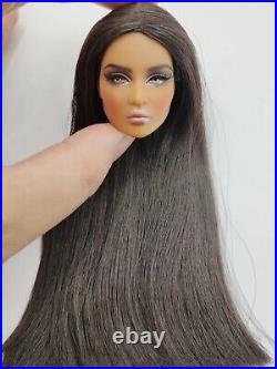 Fashion Royalty OOAK Black Ayumi Doll Head Integrity Toys Barbie Silkstone