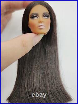 Fashion Royalty OOAK Black Ayumi Doll Head Integrity Toys Barbie Silkstone