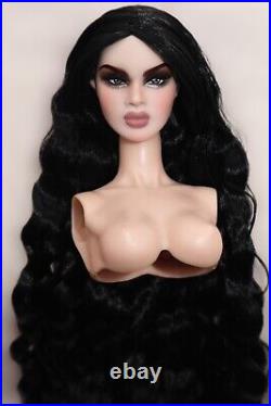 Fashion Royalty OOAK Nadja Doll Head Poppy Parker Integrity Toys Barbie