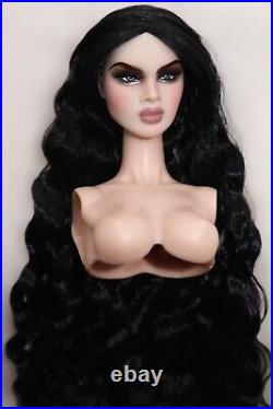 Fashion Royalty OOAK Nadja Doll Head Poppy Parker Integrity Toys Barbie