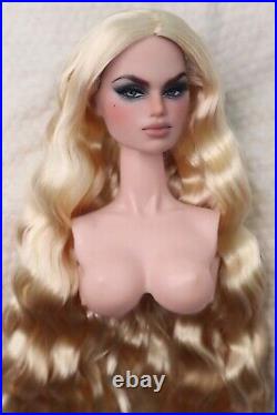 Fashion Royalty OOAK Stone Doll Head Poppy Parker Integrity Toys Barbie