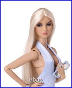 Fashion Royalty Ooak Agnes Malibu Sky Re-rooted Nude Doll