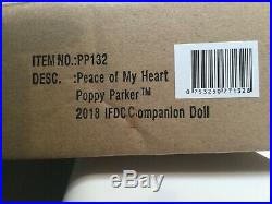 Fashion Royalty Peace Of My Heart Poppy Parker 2018 Ifdc Dressed Doll Nrfb Pp132