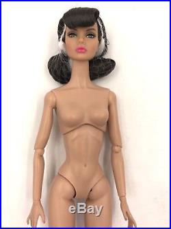Fashion Royalty Poppy Parker Sign of The Times Nude Black Hair Integrity Doll
