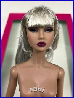 Fashion Royalty Poppy Parker Split Decision Silver Nude Doll Integrity New