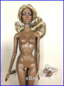 Fashion Royalty The Faces Adele Makeda 2.0 Nude Integrity Doll A-Tone