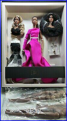 Fashion Royalty W Club Faces of Adele & 2 body completer pack gift set NRFB