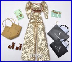 GOLDEN GLAM QUEEN Keeki Adaeze COMPLETE OUTFIT SACHIKA X COLLECTION NEW