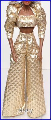 GOLDEN GLAM QUEEN Keeki Adaeze COMPLETE OUTFIT SACHIKA X COLLECTION NEW