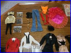 HUGE LOT Integrity Toys Poppy Parker 22 + fashions Fashion Royalty Ru Paul