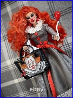 INTEGRITY TOYS FASHION ROYALTY TRIXIE MATTEL Base Ooak Pennywise Inspired 12