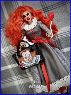 INTEGRITY TOYS FASHION ROYALTY TRIXIE MATTEL Base Ooak Pennywise Inspired 12