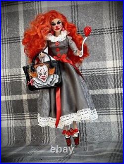 INTEGRITY TOYS FASHION ROYALTY TRIXIE MATTEL Base Ooak Pennywise Inspired 12