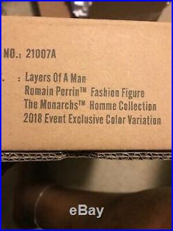 Integrity Con Luxe Life Exclusive Layers of a Man Romain Perrin AUBURN NUDE DOLL