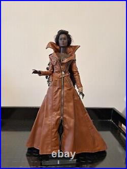 Integrity Fashion Royalty Doll Collection Fashions! Leather Maxi Trench Coat