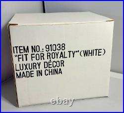 Integrity Fashion Royalty Fit For Royalty White Luxury Decor #91038 NRFB